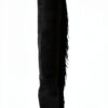 Stuart Weitzman Donna 5050 Stivali Fringe in Nero - Taglia 39.5 EU-1