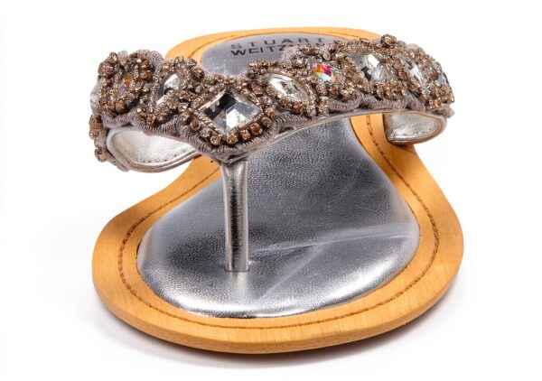 Stuart Weitzman Sandali per Bambina Jewel Argento - Taglia 31-32 EU-1