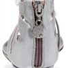 Stuart Weitzman Sandali per Bambine Argento con Cerniera-2