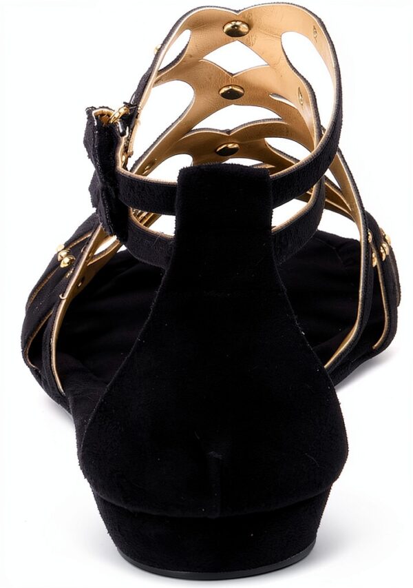 Sandali da Bambina Stuart Weitzman Golddigger Nero Taglia 36 EU-2