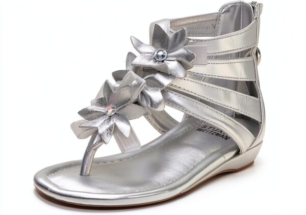 Sandali da Bambina Stuart Weitzman Amore Argento 36 EU-0