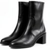 Stuart Weitzman Stivaletti donna Esme Zip, nero, 35.5 EU-0