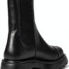 Stuart Weitzman Emerson Chelsea Bootie BTIE donna nero-4