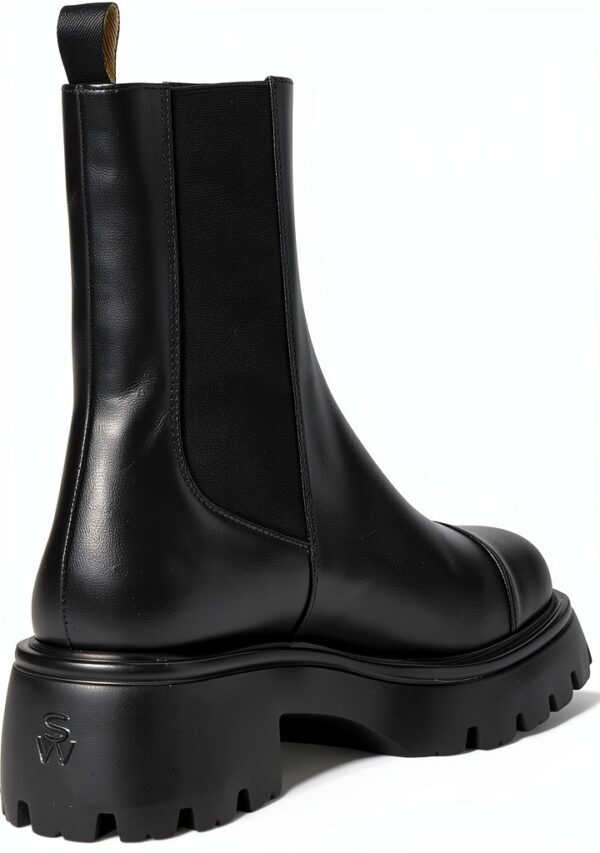 Stuart Weitzman Emerson Chelsea Bootie BTIE donna nero-4