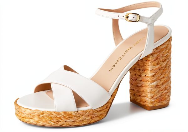 Stuart Weitzman Sandalo Dayna da donna con plateau-6