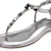 Sandali STUART WEITZMAN Kinderschuhe Bella Argento Metallizzato-0