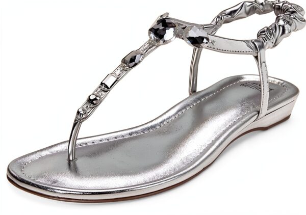 Sandali STUART WEITZMAN Kinderschuhe Bella Argento Metallizzato-0
