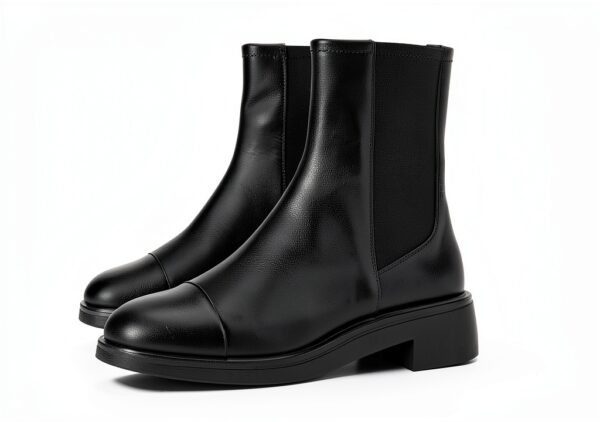 Stuart Weitzman Emerson Chelsea Bootie BTIE donna nero-5