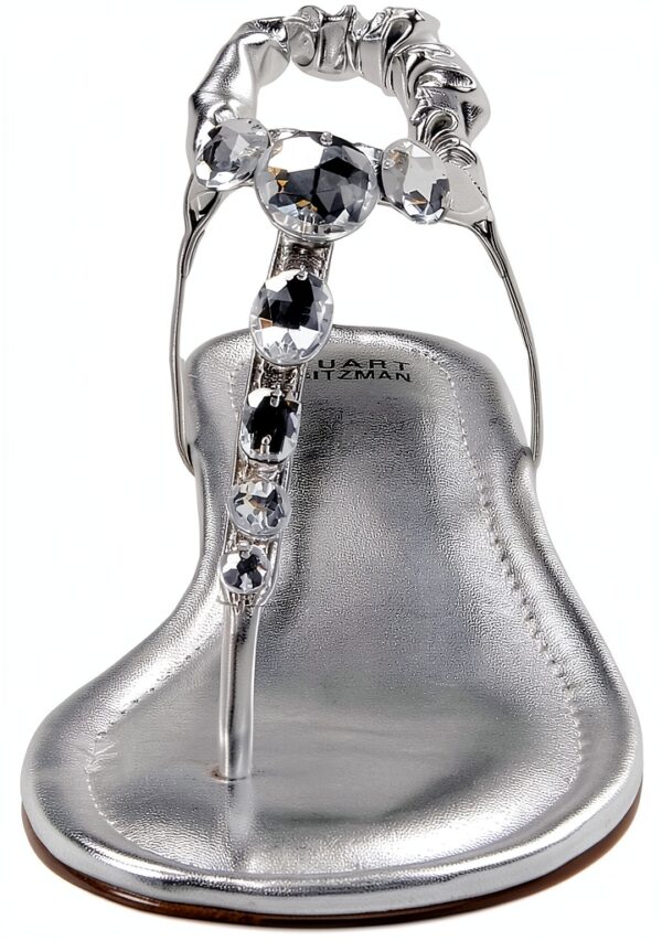 Sandali STUART WEITZMAN Kinderschuhe Bella Argento Metallizzato-1