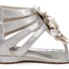 Sandali da Bambina Stuart Weitzman Amore Argento 36 EU-5