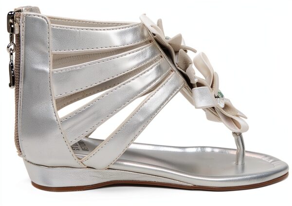 Sandali da Bambina Stuart Weitzman Amore Argento 36 EU-5