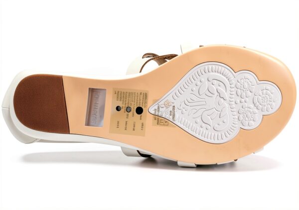 Sandali per bambine Stuart Weitzman Golddigger Bianco 34/28/30 EU-3