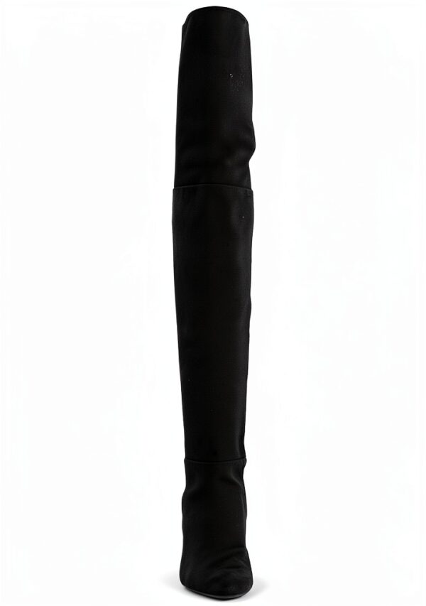Stivali da donna Lutalica camoscio elasticizzato punta a stiletto-4