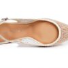 Stuart Weitzman Slingback Mesh 85 Bianco Satinato Donna 36EU-4