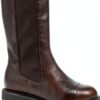 STUART WEITZMAN Stivaletto Elasticizzato Presley Ultralift in Pelle Nero con Platform. Tacco 5 cm Color Nero Size 41-0