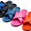 Ciabatte Infradito Pantofola Sandali Pantofole da Casa Pantofole da Interno per Sandali da Bagno Unisex Scarpe da Doccia per Il Bagno di Casa Antiscivolo per Interni Donna-1