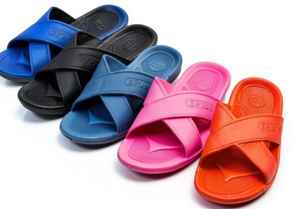 Ciabatte Infradito Pantofola Sandali Pantofole da Casa Pantofole da Interno per Sandali da Bagno Unisex Scarpe da Doccia per Il Bagno di Casa Antiscivolo per Interni Donna-1