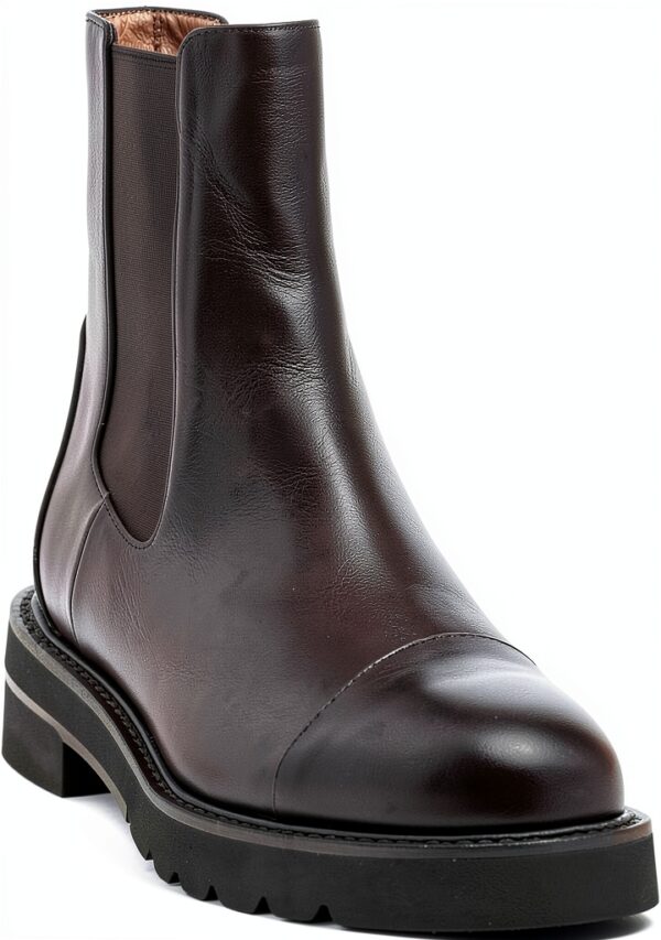 STUART WEITZMAN Stivaletto Elasticizzato Frankie Lift in Pelle Nero. Tacco 3 5 cm Color Size-1