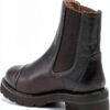 STUART WEITZMAN Stivaletto Elasticizzato Frankie Lift in Pelle Nero. Tacco 3 5 cm Color Size-3