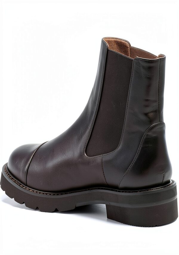 STUART WEITZMAN Stivaletto Elasticizzato Frankie Lift in Pelle Nero. Tacco 3 5 cm Color Size-3