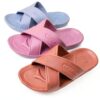 Ciabatte Infradito Pantofola Sandali Pantofole da Casa Pantofole da Interno per Sandali da Bagno Unisex Scarpe da Doccia per Il Bagno di Casa Antiscivolo per Interni Donna-3