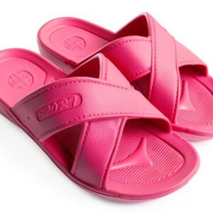Ciabatte Antiscivolo Unisex per Casa e Bagno in Tomaia Ecologica,-0