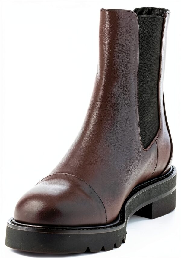 STUART WEITZMAN Stivaletto Elasticizzato Frankie Lift in Pelle Nero. Tacco 3 5 cm Color Size-5
