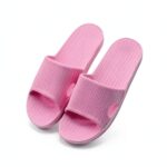Ciabatte Infradito Antiscivolo per Casa e Bagno Unisex in Nero-0